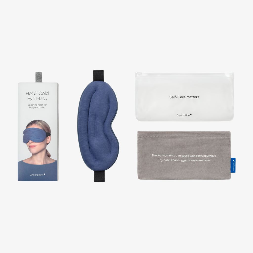 Hot & Cold Eye Mask - Ocean Blue - Image 2