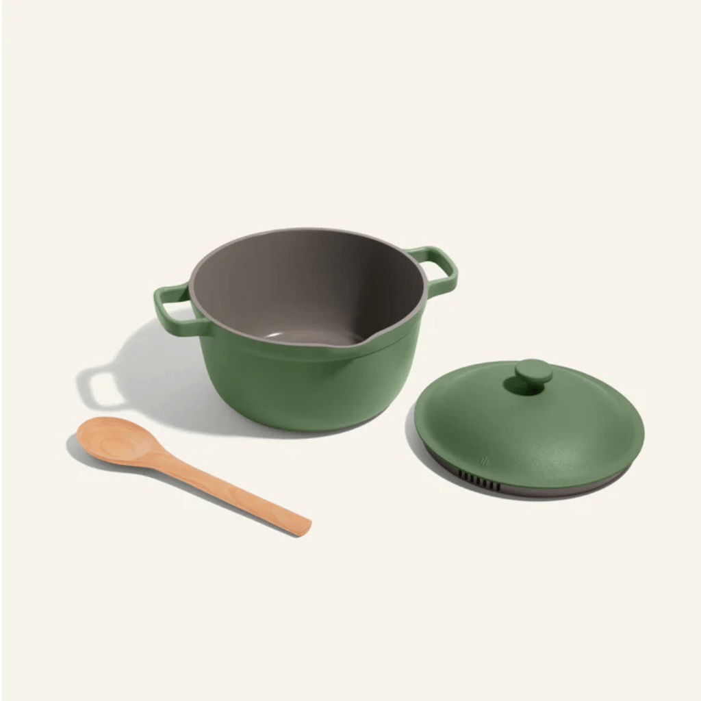 Ceramic Nonstick Perfect Pot 6 L - Sage - Image 2