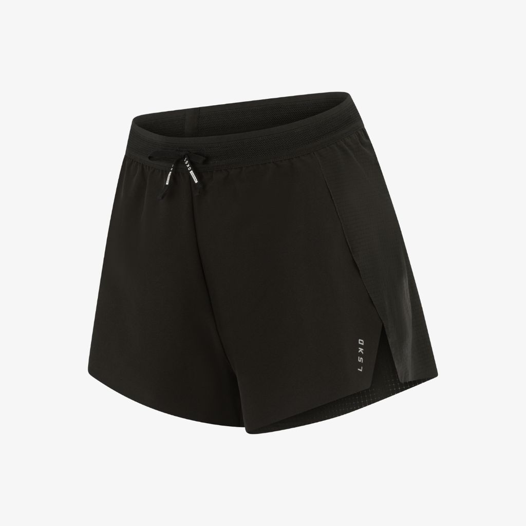 Accelerate 3" High-Rise Running Short - Black - Image 2