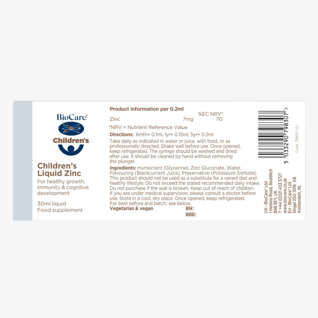 Children's Liquid Zinc - Image 2