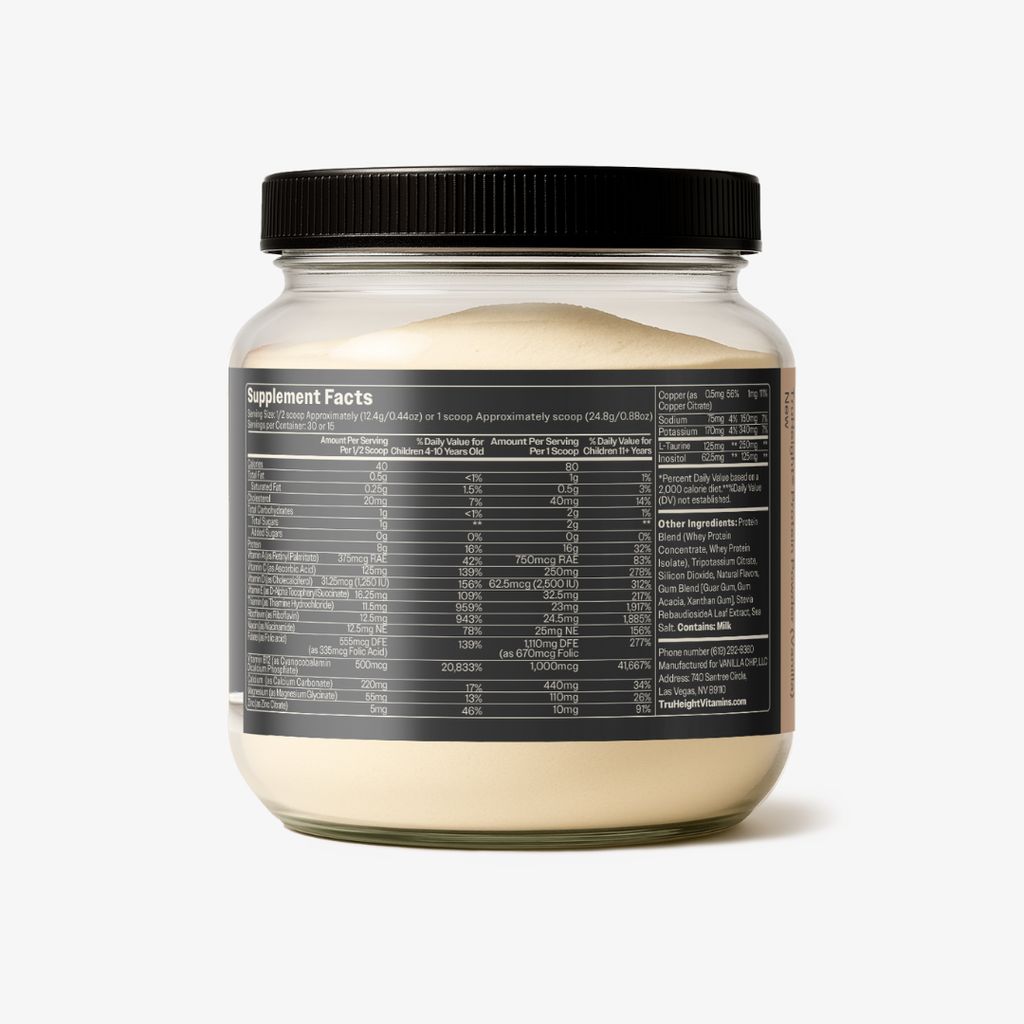 Growth Protein Shake - Vanilla - Image 3
