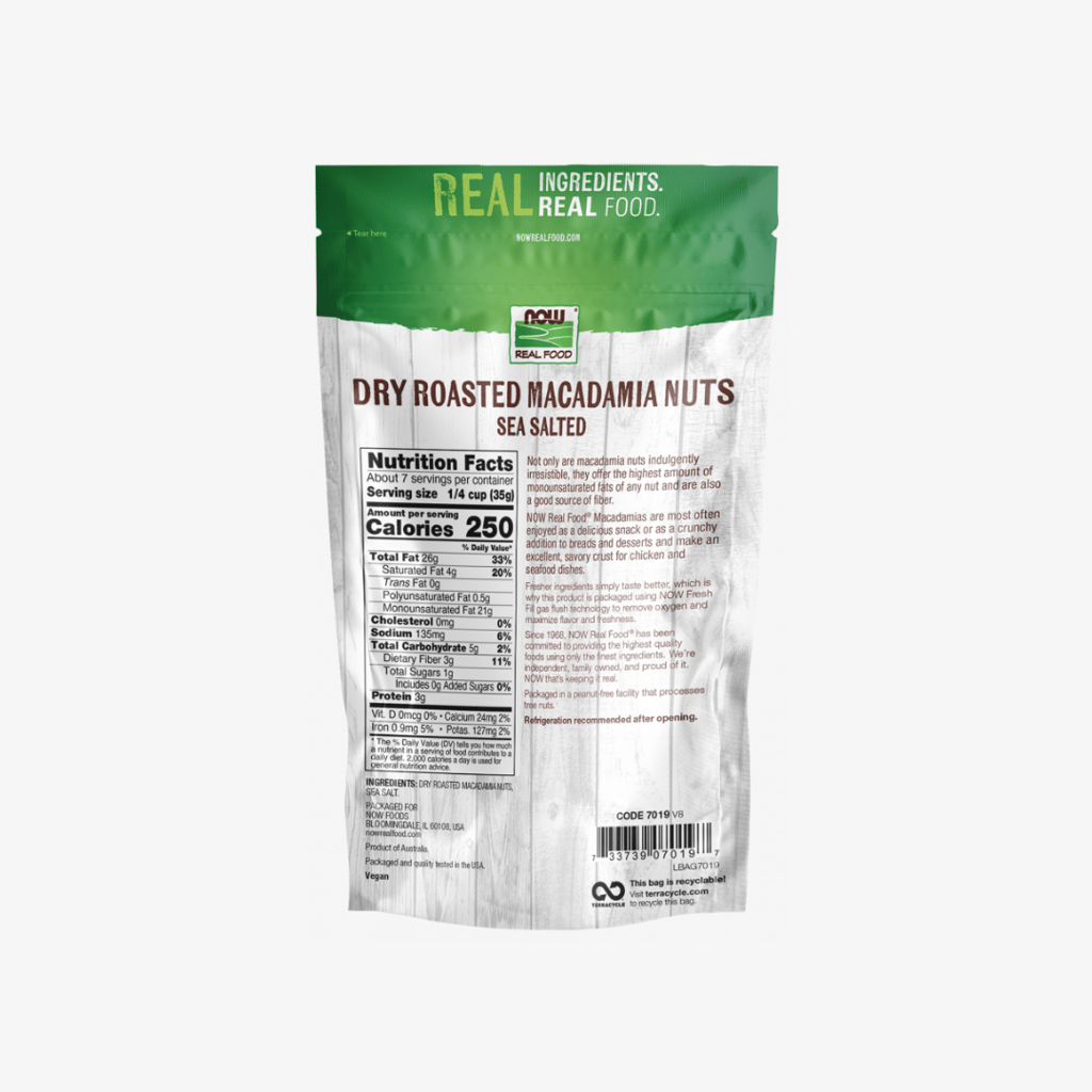 Macadamia Nuts - Dry Roasted & Sea Salted - Image 3