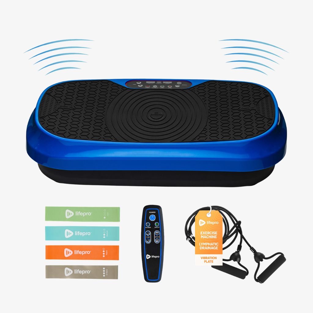 Waver Mini Vibration Plate - Blue - Image 2