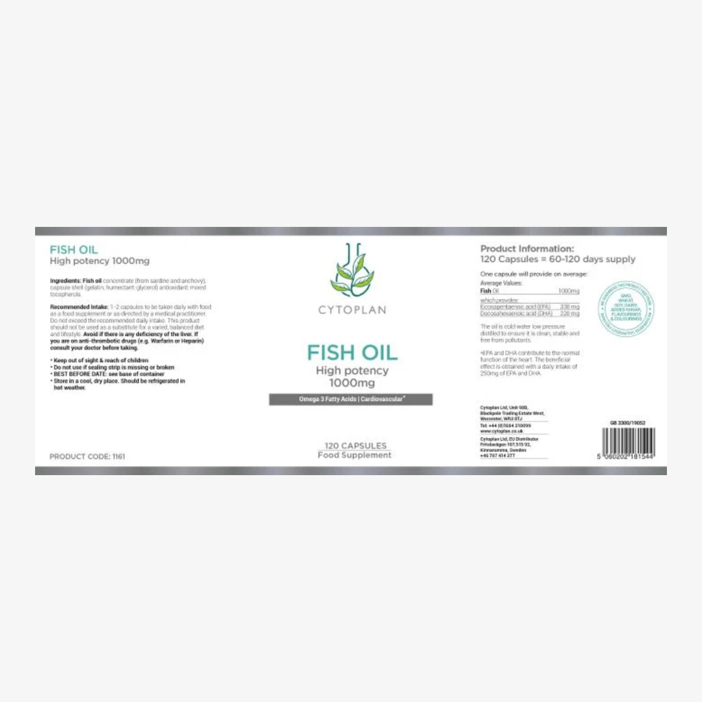 Fish Oil High Potency Omega 3 EPA/DHA - Image 2