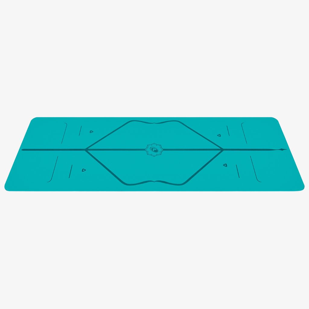 Liforme Classic Yoga Mat - Aqua Teal - Image 3