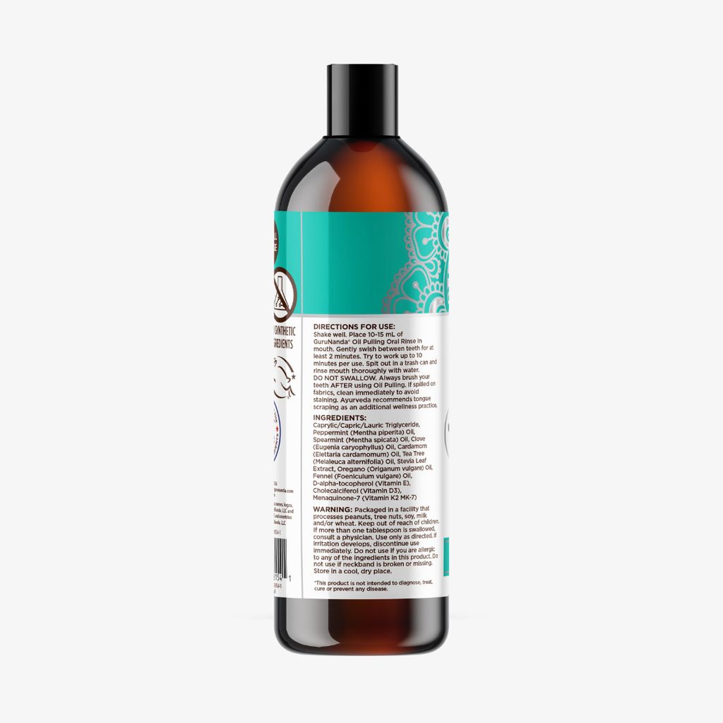 Natural Farmed Mint TM Oil Pulling Oral Rinse - Image 3