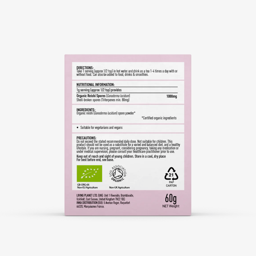 Organic Reishi Spore Powder - Image 2