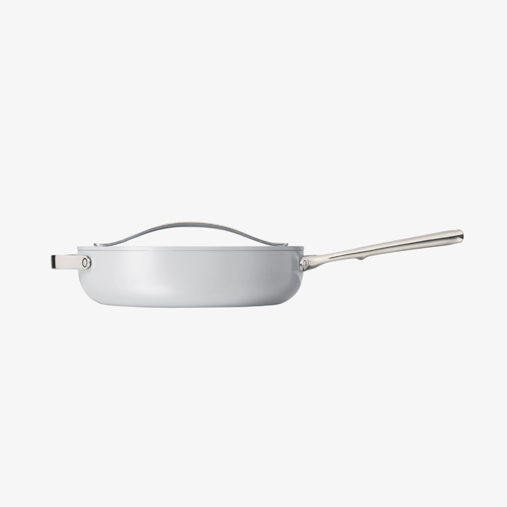 Non-Stick Ceramic Saute Pan Gray - Image 2