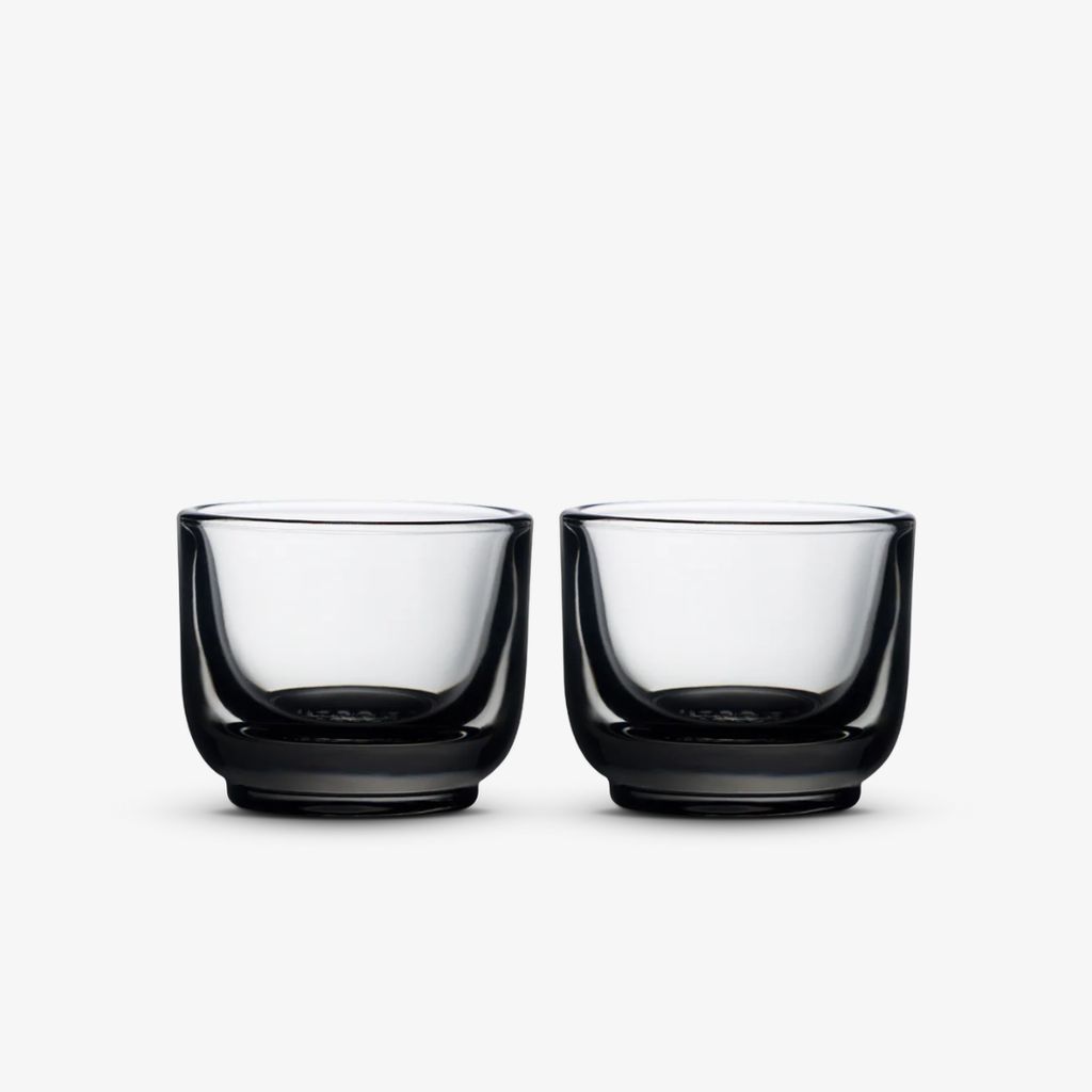 Pirch Espresso Glasses - Smoke