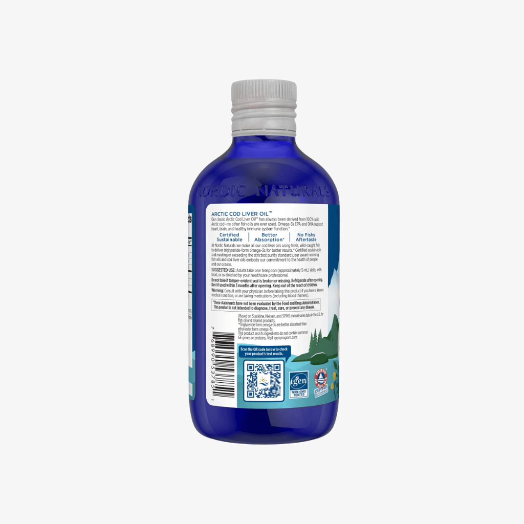 Arctic Cod Liver Oil Liquid - Unflavoured - Image 3