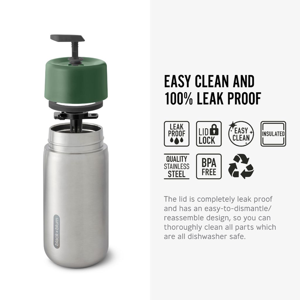 Insulated Travel Cup - Olive - Image 2