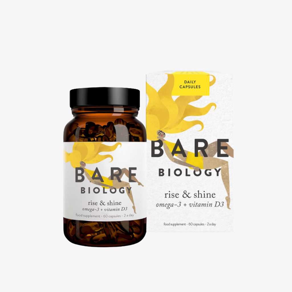 Rise & Shine Omega 3 with Vitamin D3 Capsules