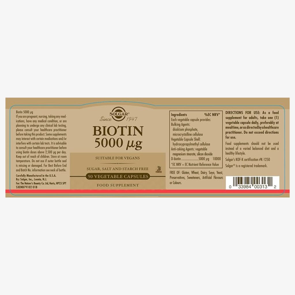 Biotin 5000ug - Image 2