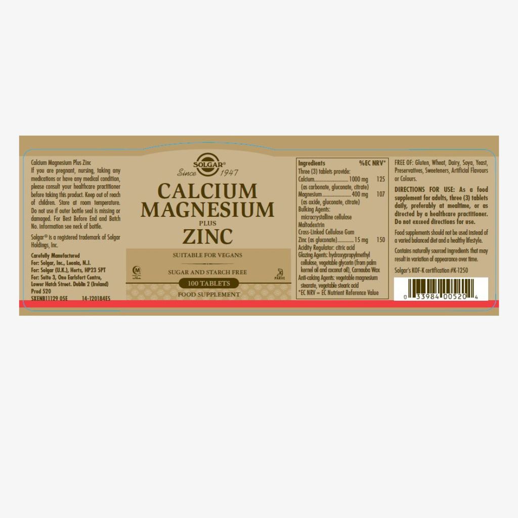 Calcium Magnesium Zinc - Image 2