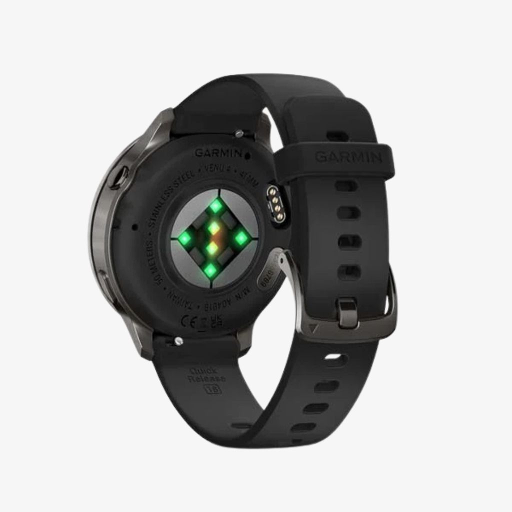 Venu® 4 - 41 mm, Slate with Black Silicone Band - Image 5