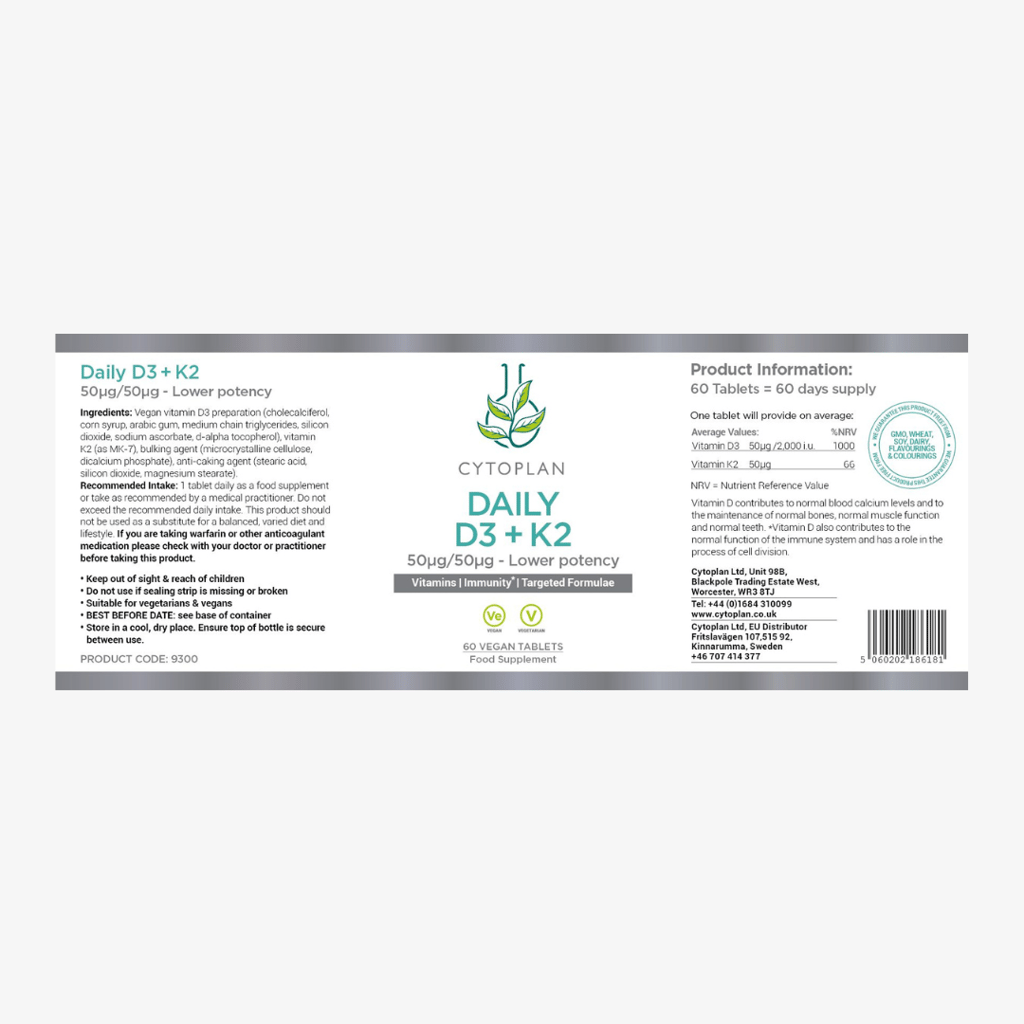 Daily D3 + K2 - Lower Potency - Image 2