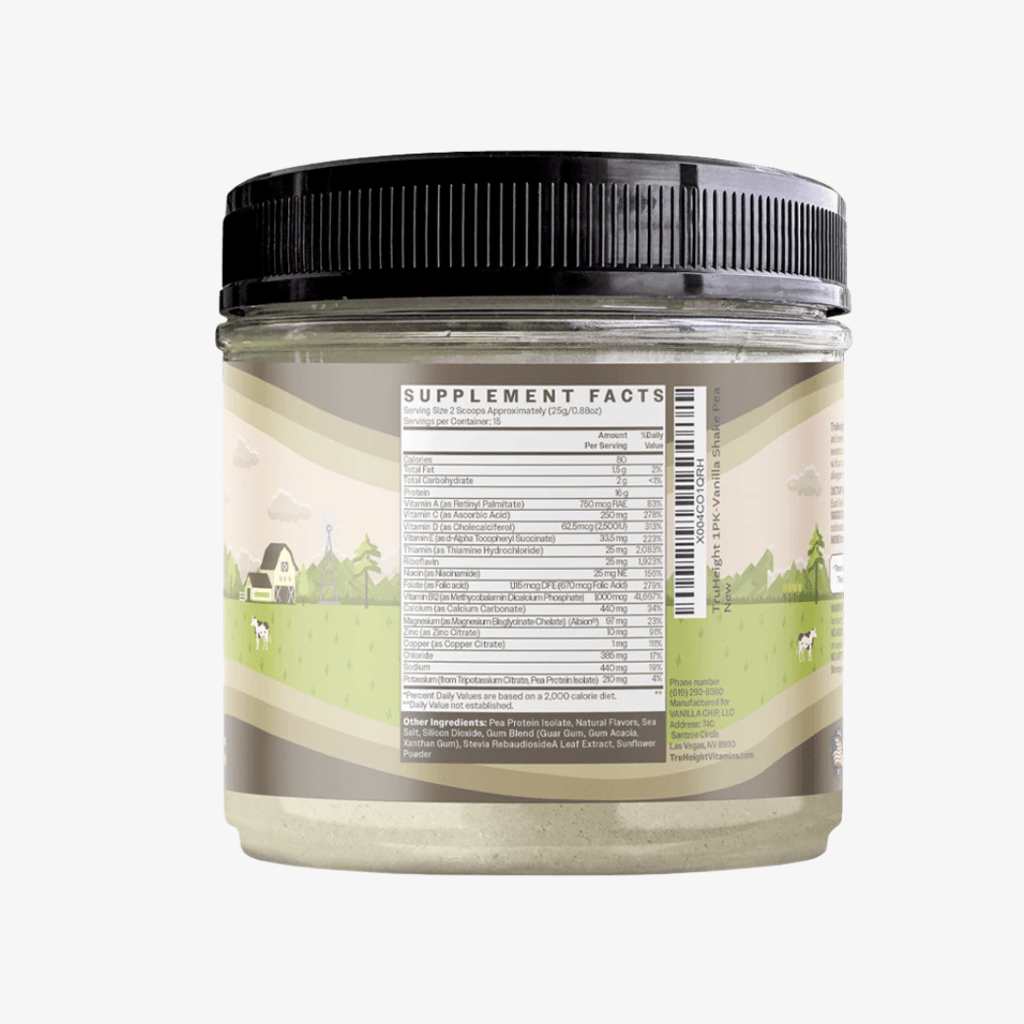 Growth Plant Protein Shake - Vanilla - Image 4