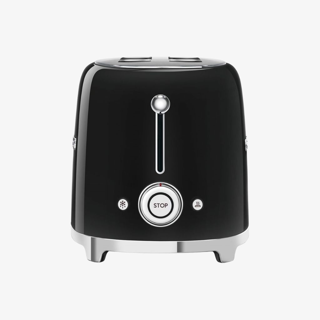 2 Slot Toaster Gloss - Black - Image 3