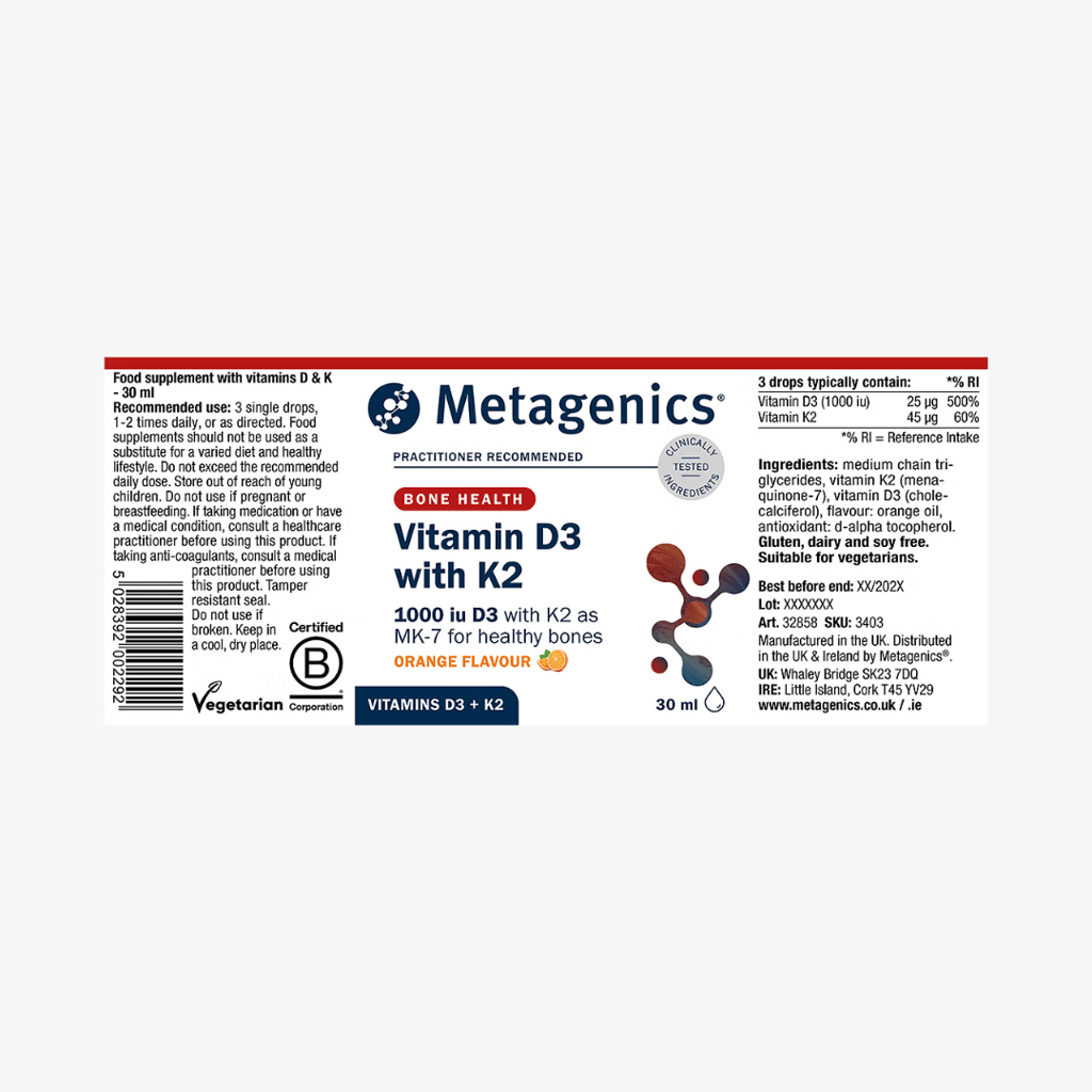 Vitamin D3 Drops with K2 - Image 2