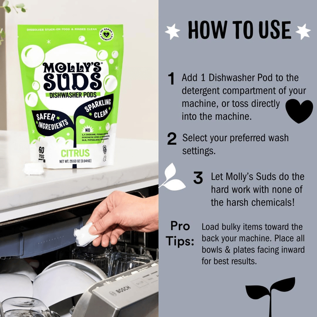 Dishwasher Detergent Pods - Unscented - Image 3