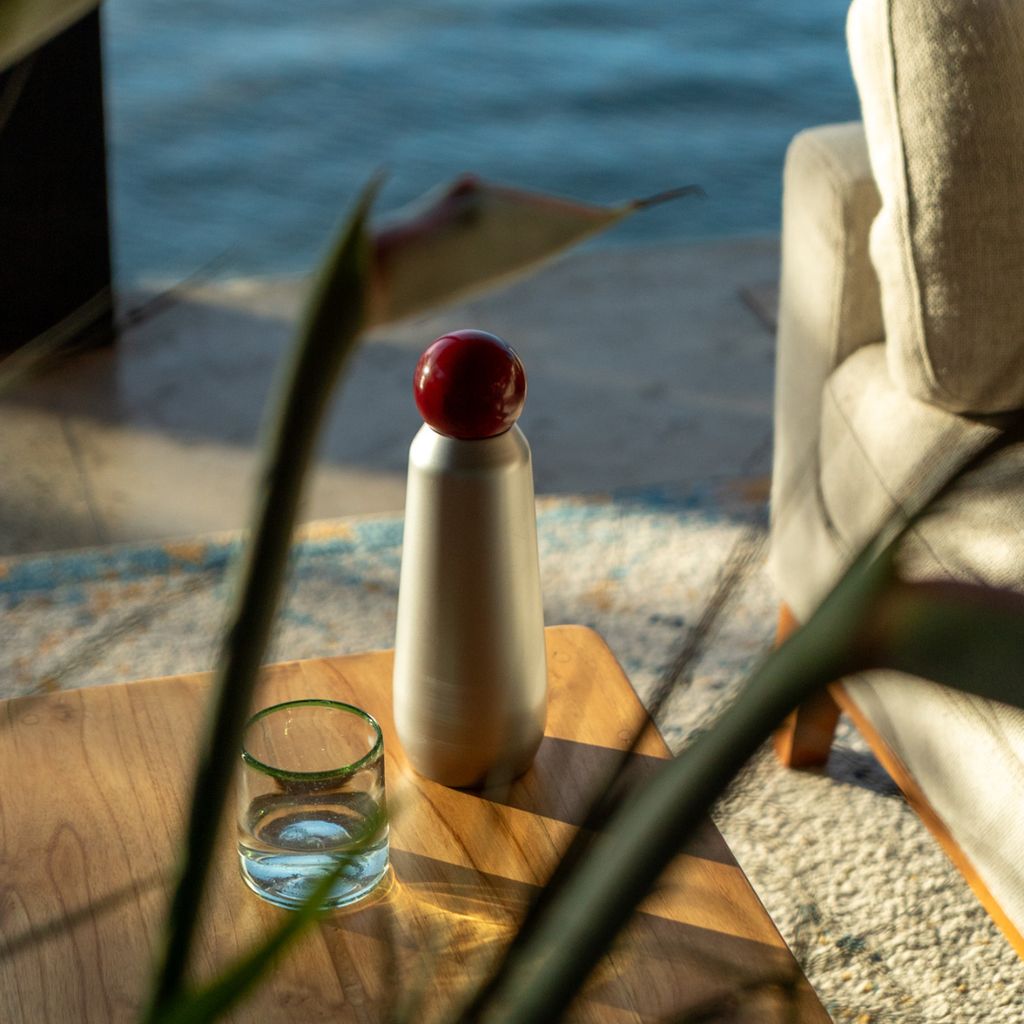Steel Bottle - Red - Image 3