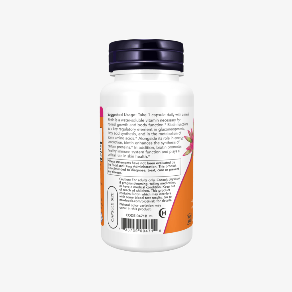 Biotin 5,000mcg - Image 4