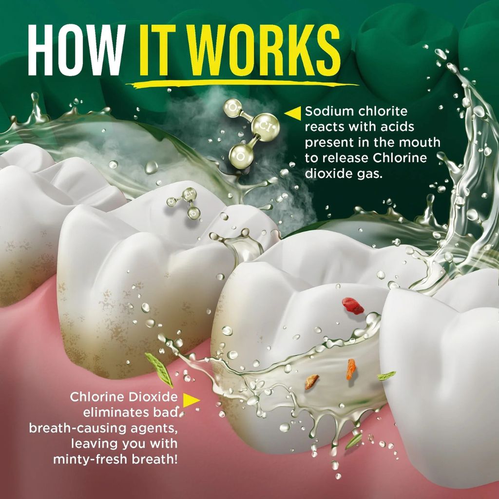 Fresh Breath Harmonizer Oral Rinse (Wild Mint) - Image 3