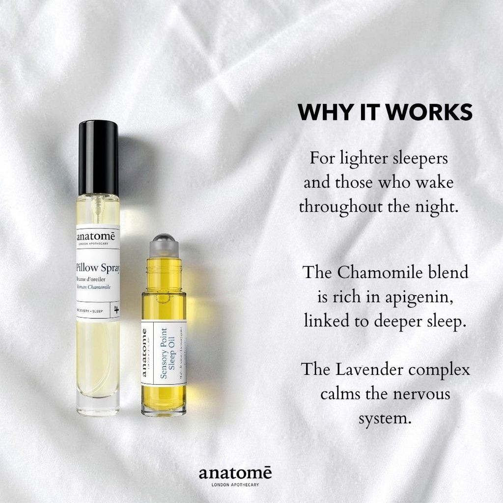 Little GIFT OF GOOD SLEEP - Cornish Lavender and Roman Chamomile l 10ml sensory point oil + 10ml pillow spray - Image 3