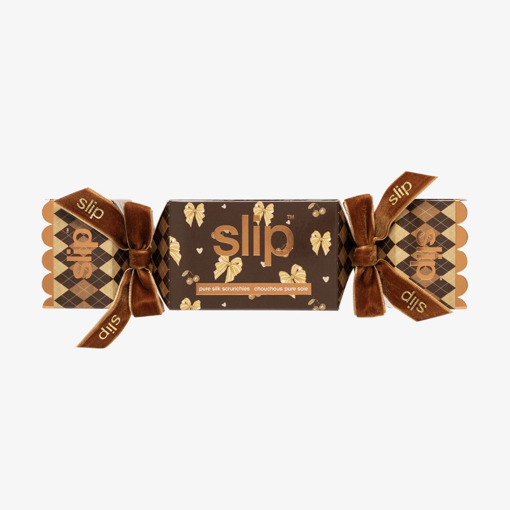 slip Pure Silk Large Scrunchie Cracker - Beau - Image 3