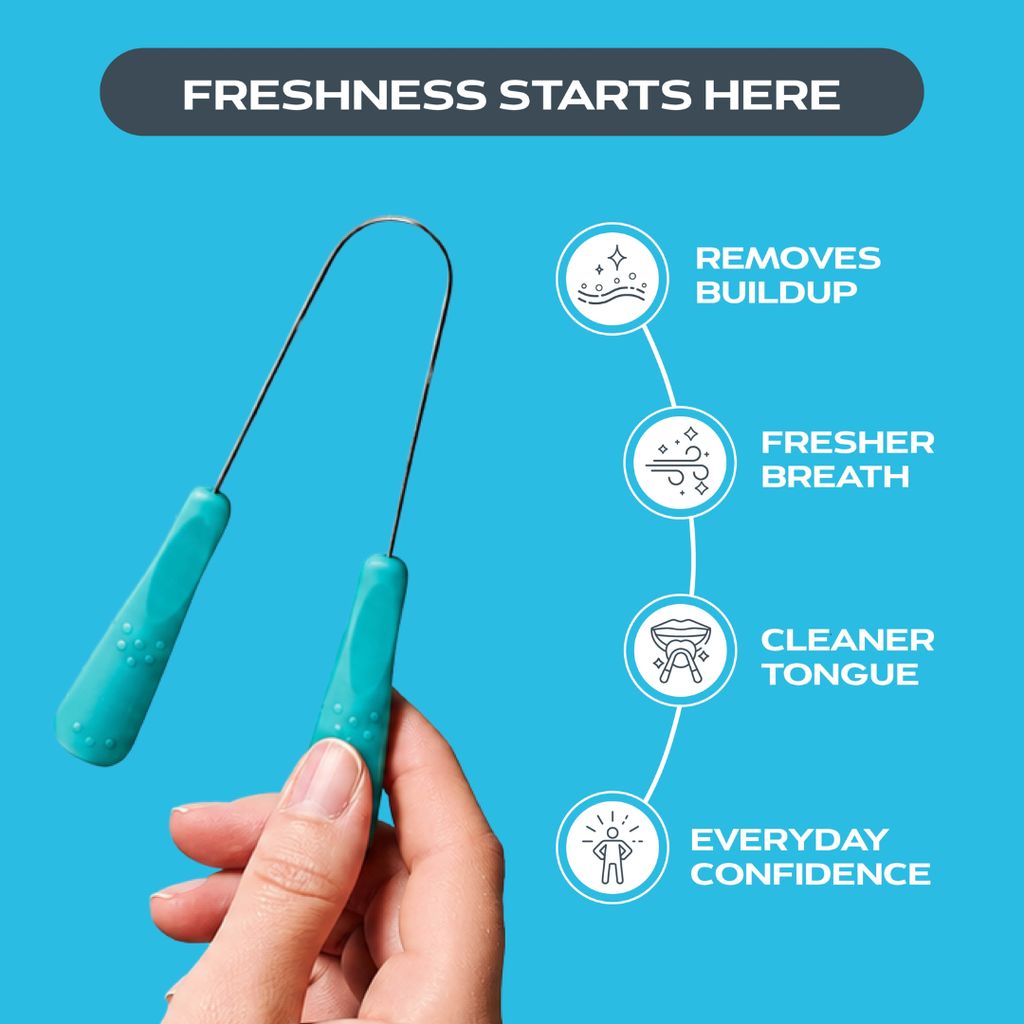 Stainless Steel Tongue Cleaner - Image 3