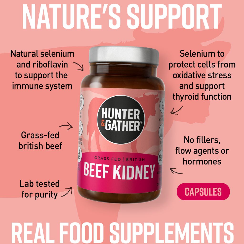 Grass Fed British Beef Kidney Capsules - Image 3