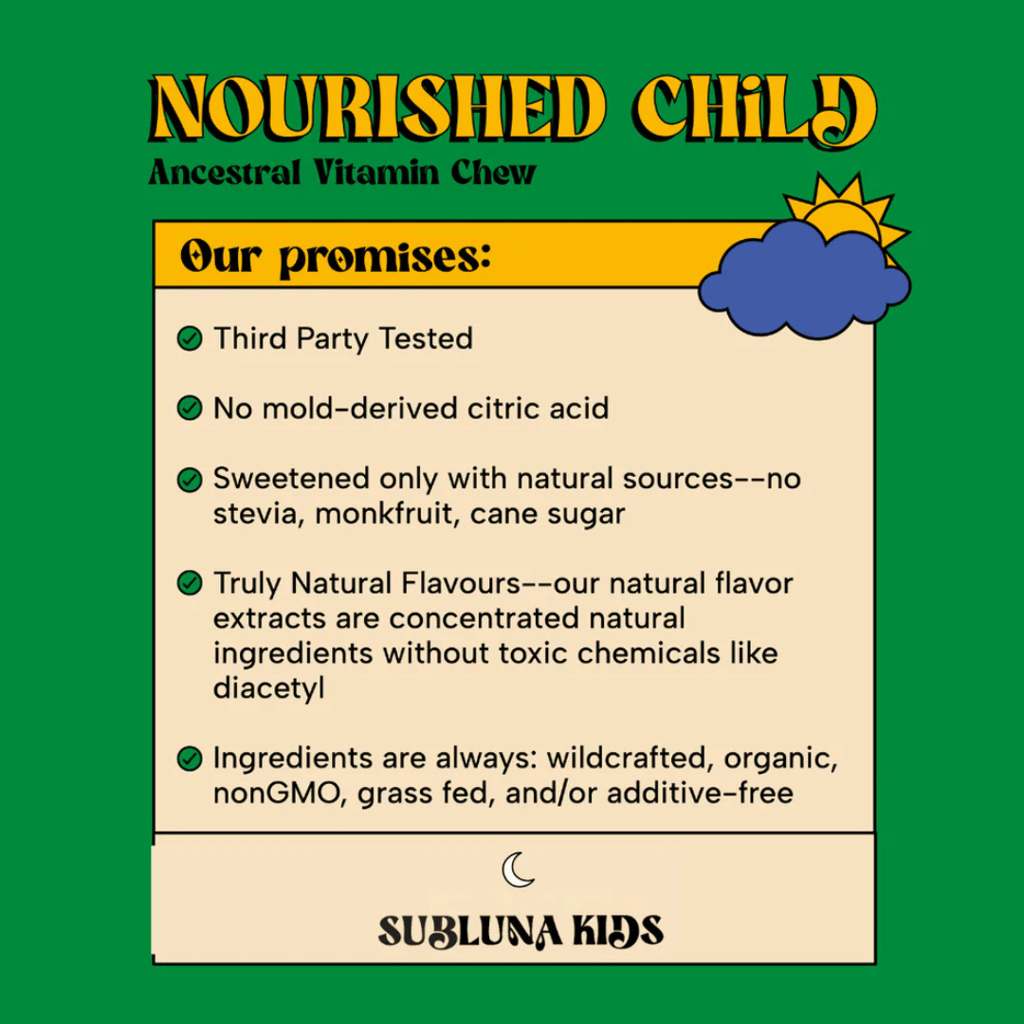 SubLuna Kids Nourished Child: Ancestral Vitamin Gummy - Image 11