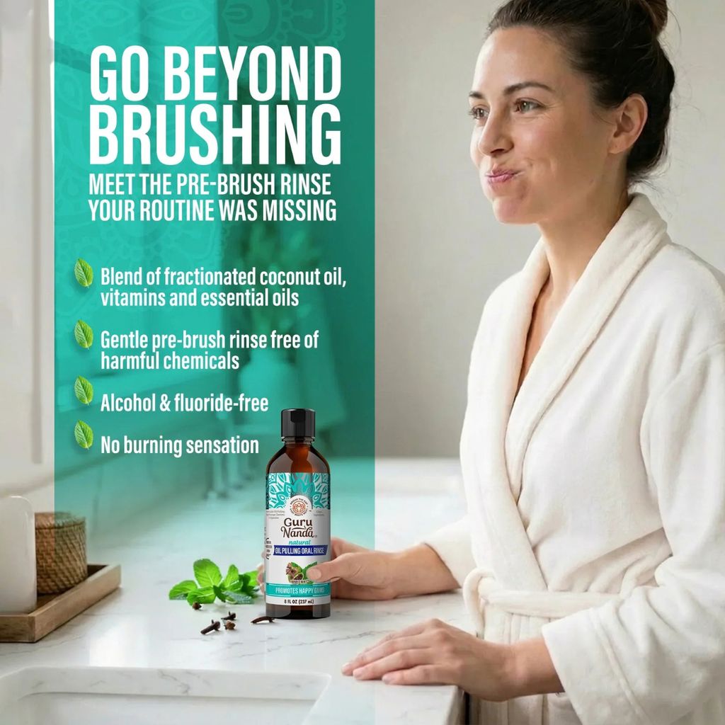 Natural Farmed Mint TM Oil Pulling Oral Rinse - Image 4