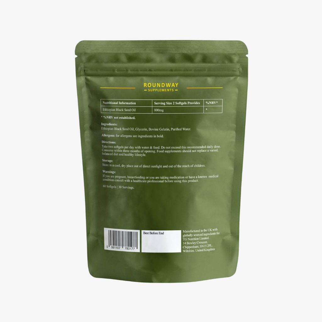 Ethiopian Black Seed Oil Softgels - Image 3