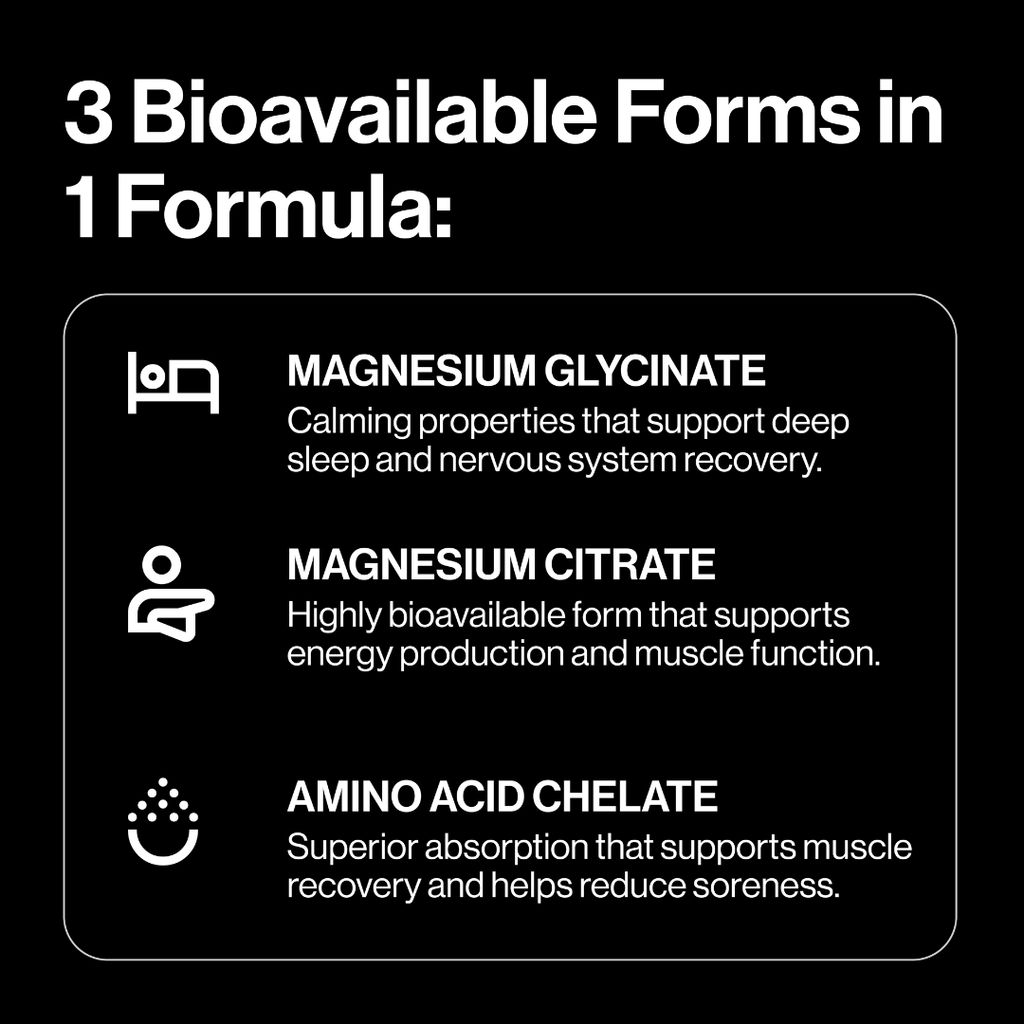 Triple Magnesium Powder: Natural Berry (Glass Jar) - Image 5