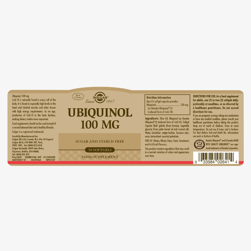 Ubiquinol 100mg - Image 2