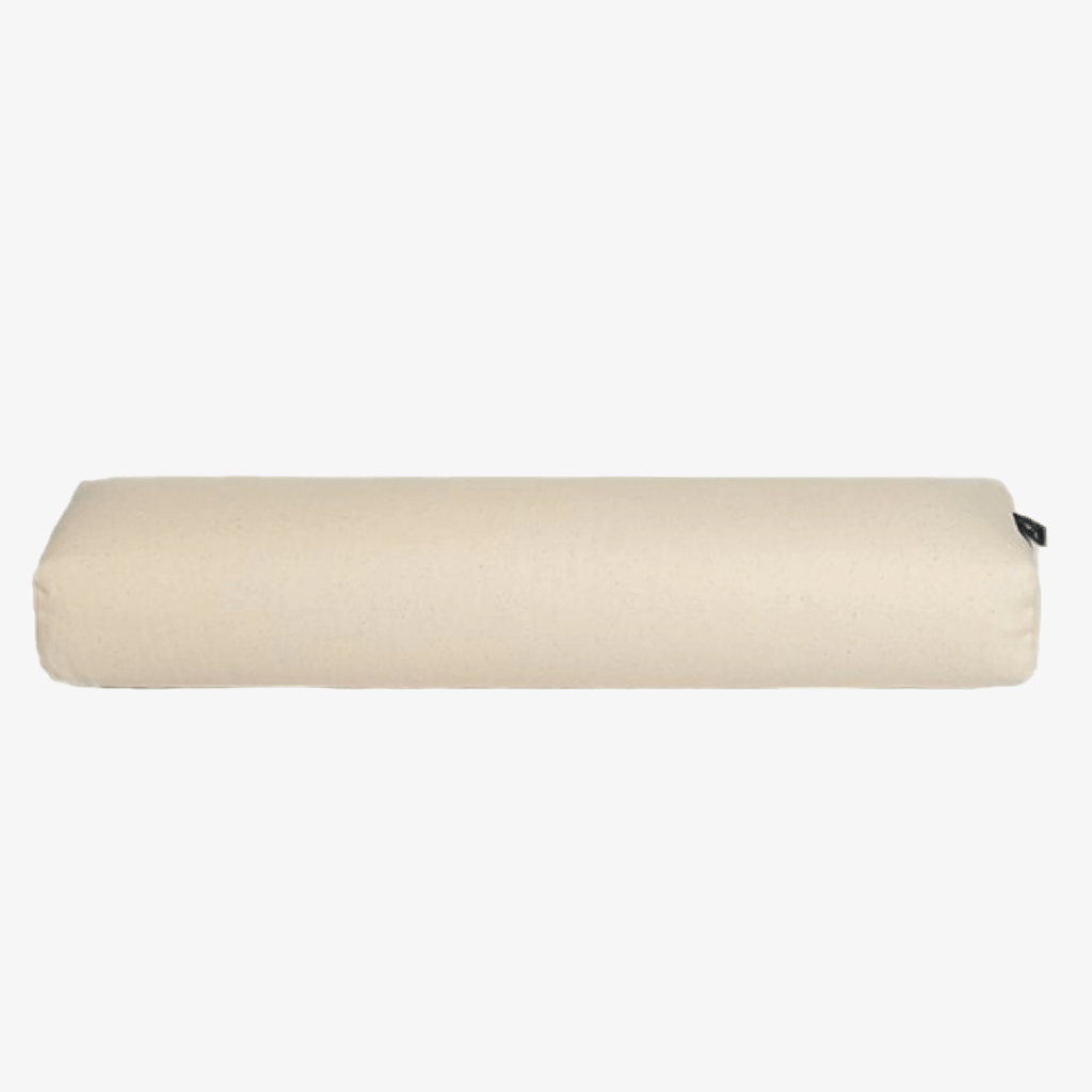 Pranayama Buckwheat EU Meditation Bolster - Natural White - Image 3