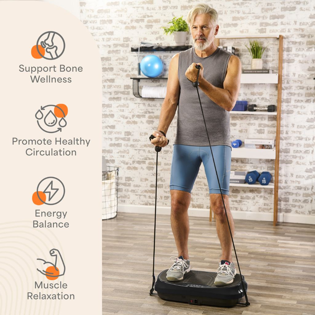 Waver Mini Vibration Plate - Black - Image 3