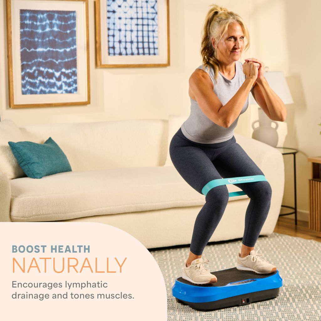 Waver Mini Vibration Plate - Blue - Image 3