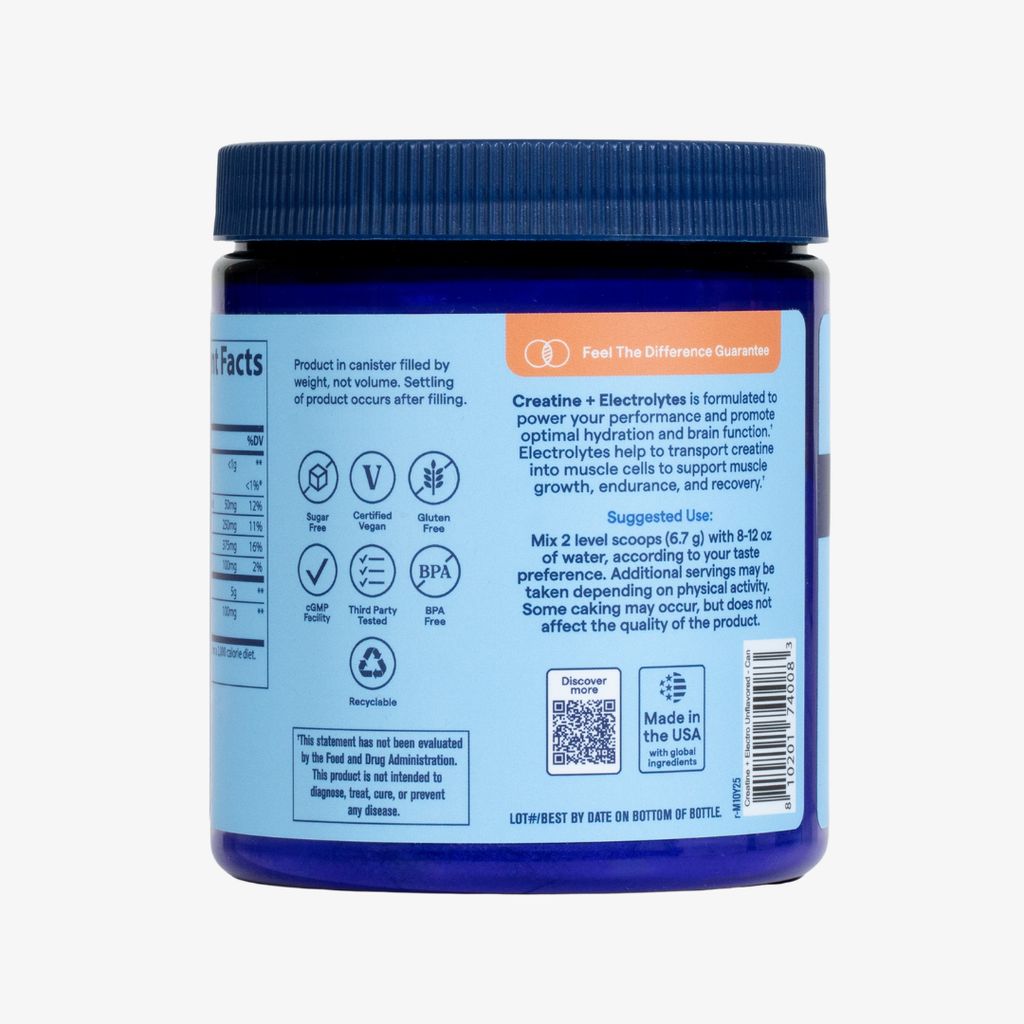 TM Creatine+Electro Unflavoured - Image 3