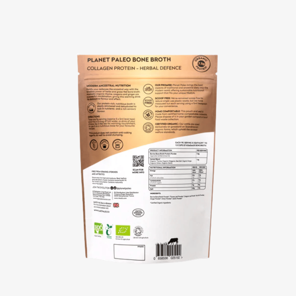 Organic Bone Broth Collagen Protein - Herbal Defence - Image 3
