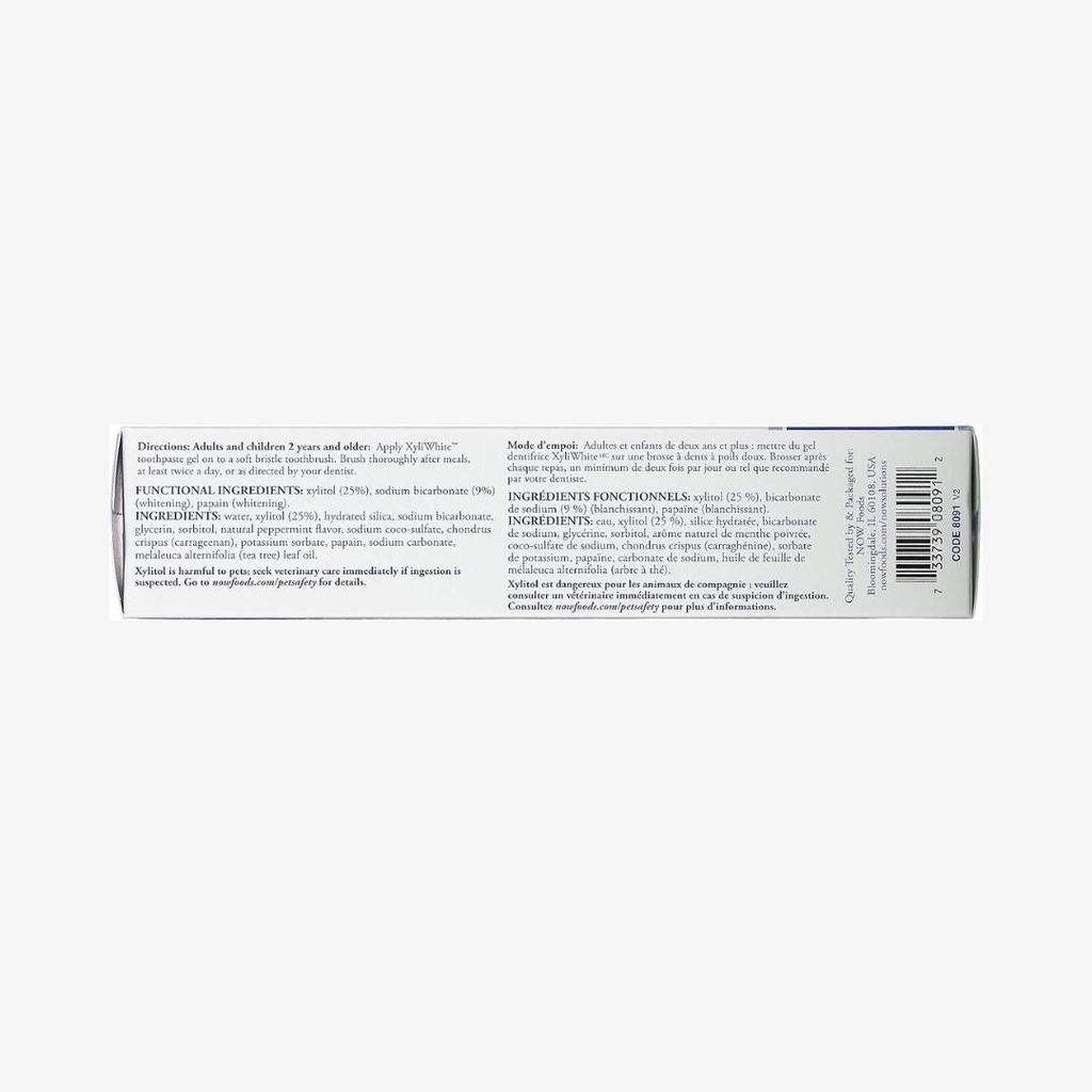 XyliWhite™ Platinum Mint Toothpaste Gel with Baking Soda - Image 2