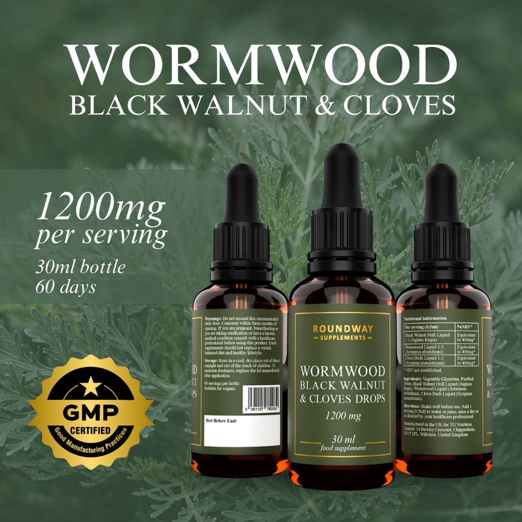 Wormwood Black Walnut & Cloves Drops - Image 3