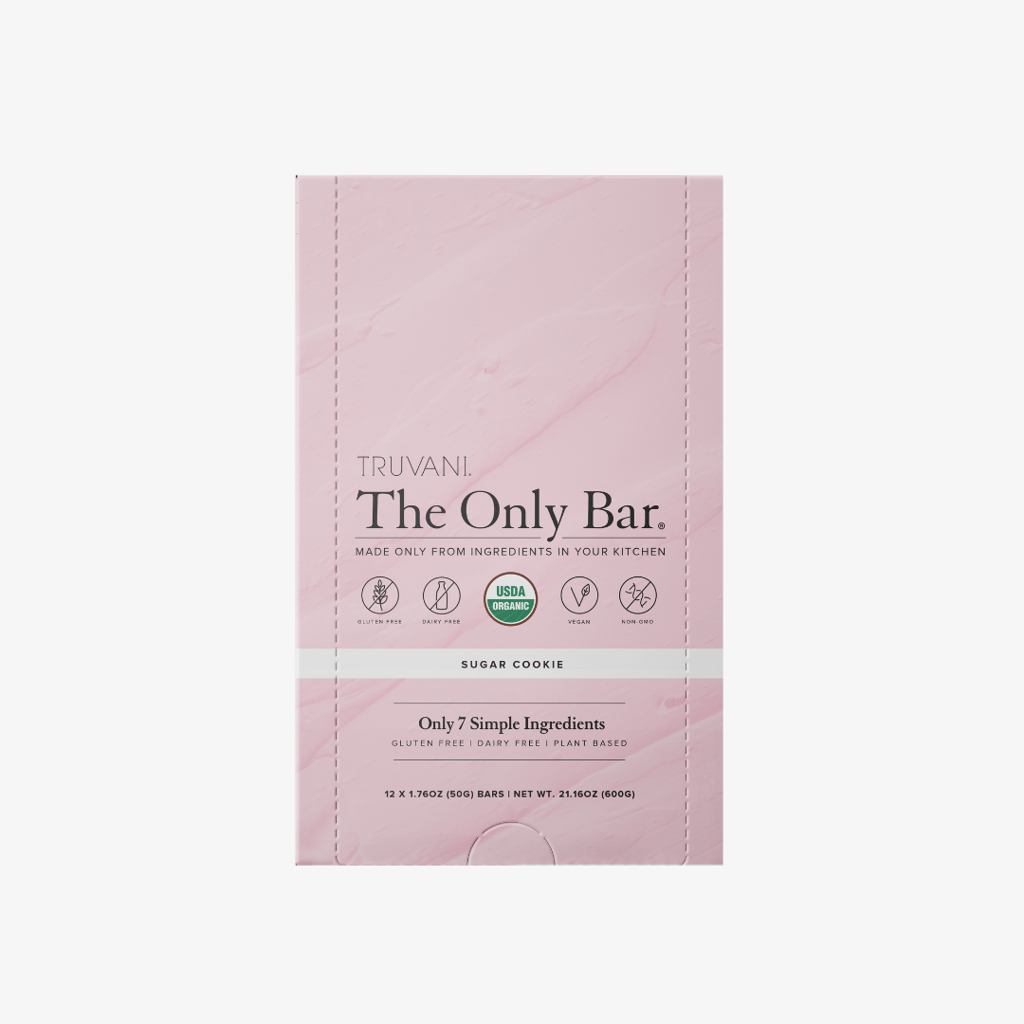 The Only Bar - Plant Based Organic Snack Bar - Sugar Cookie - Image 1