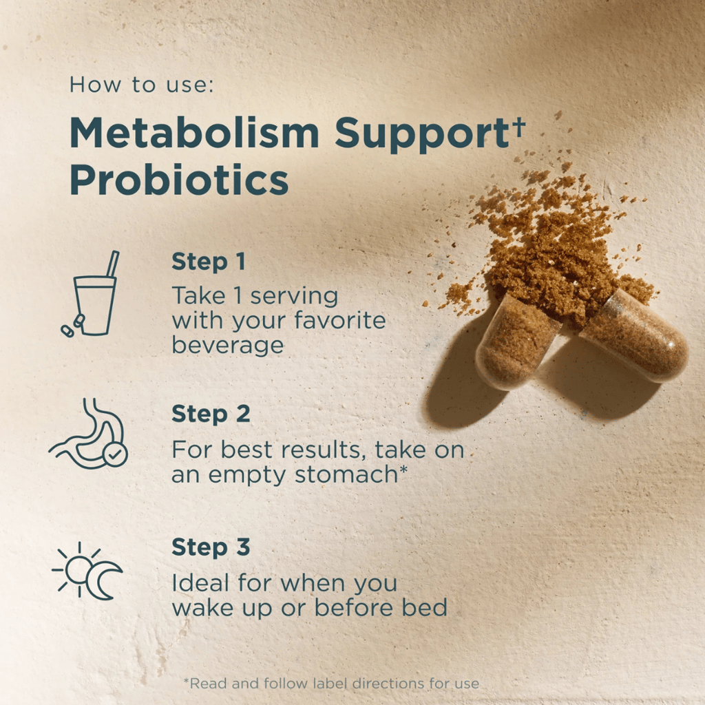 Regenerative Organic Certified - Metabolism Support Probiotics 50B - Capsules - Image 4
