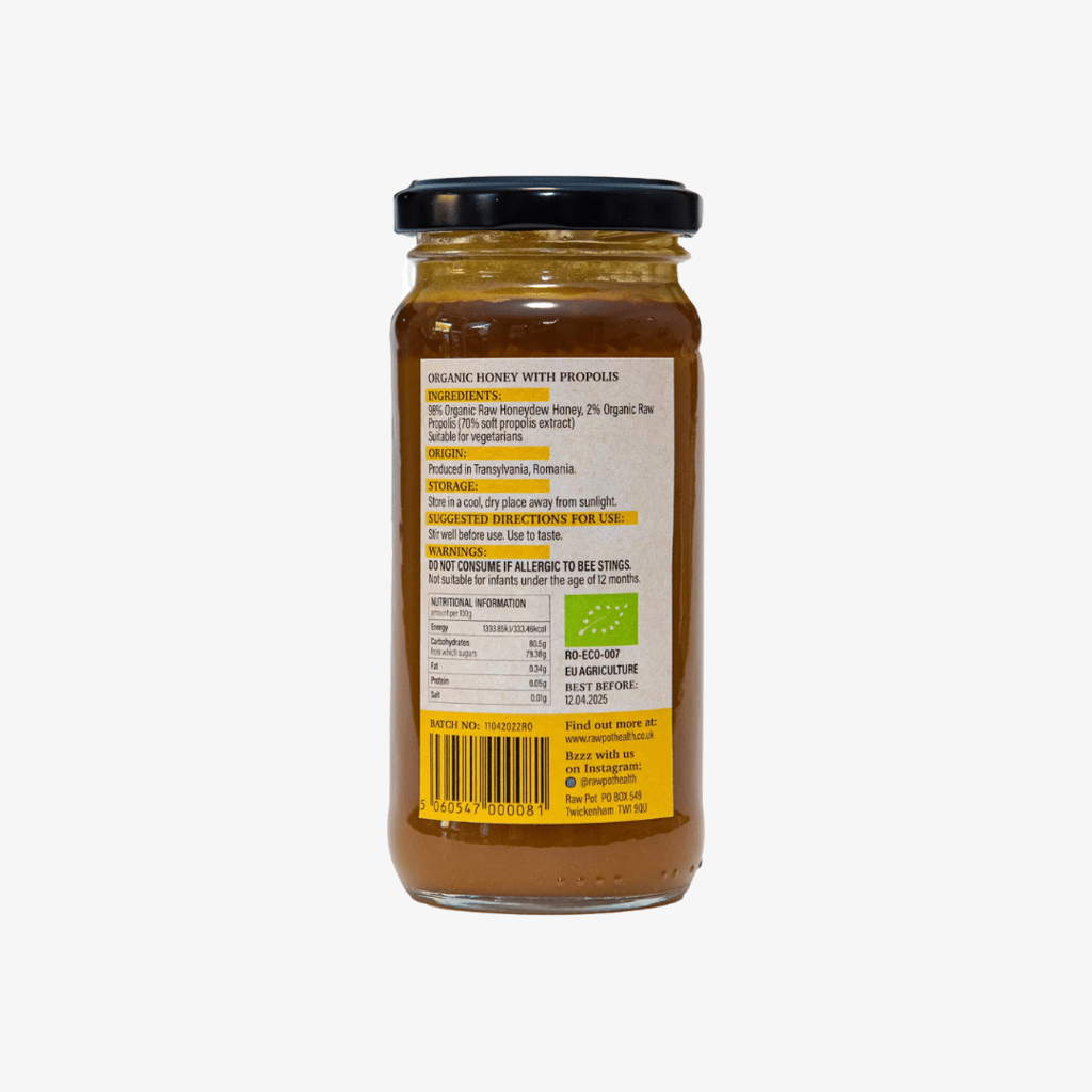 Raw Honeydew Honey with Propolis - Image 2