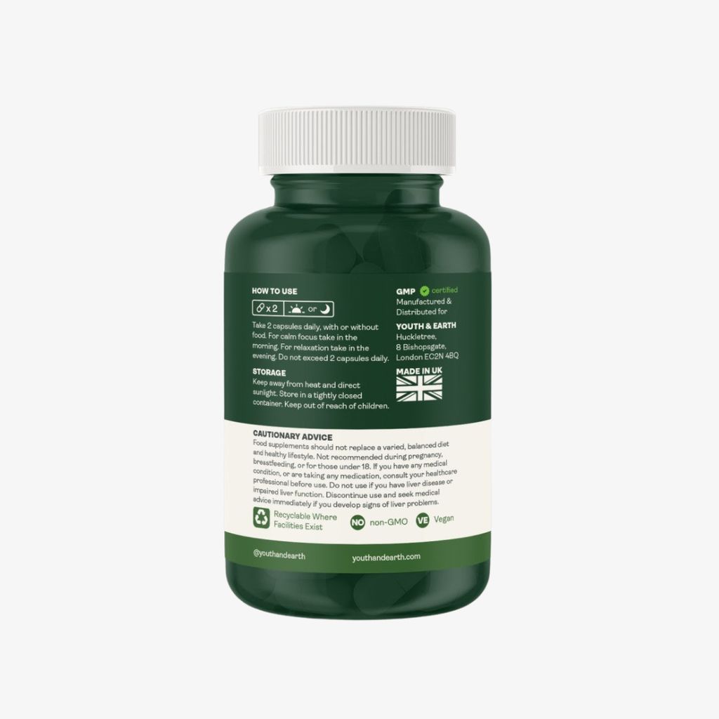 Chillaxcine (Ashwagandha, L-theanine & Saffron) - Image 4