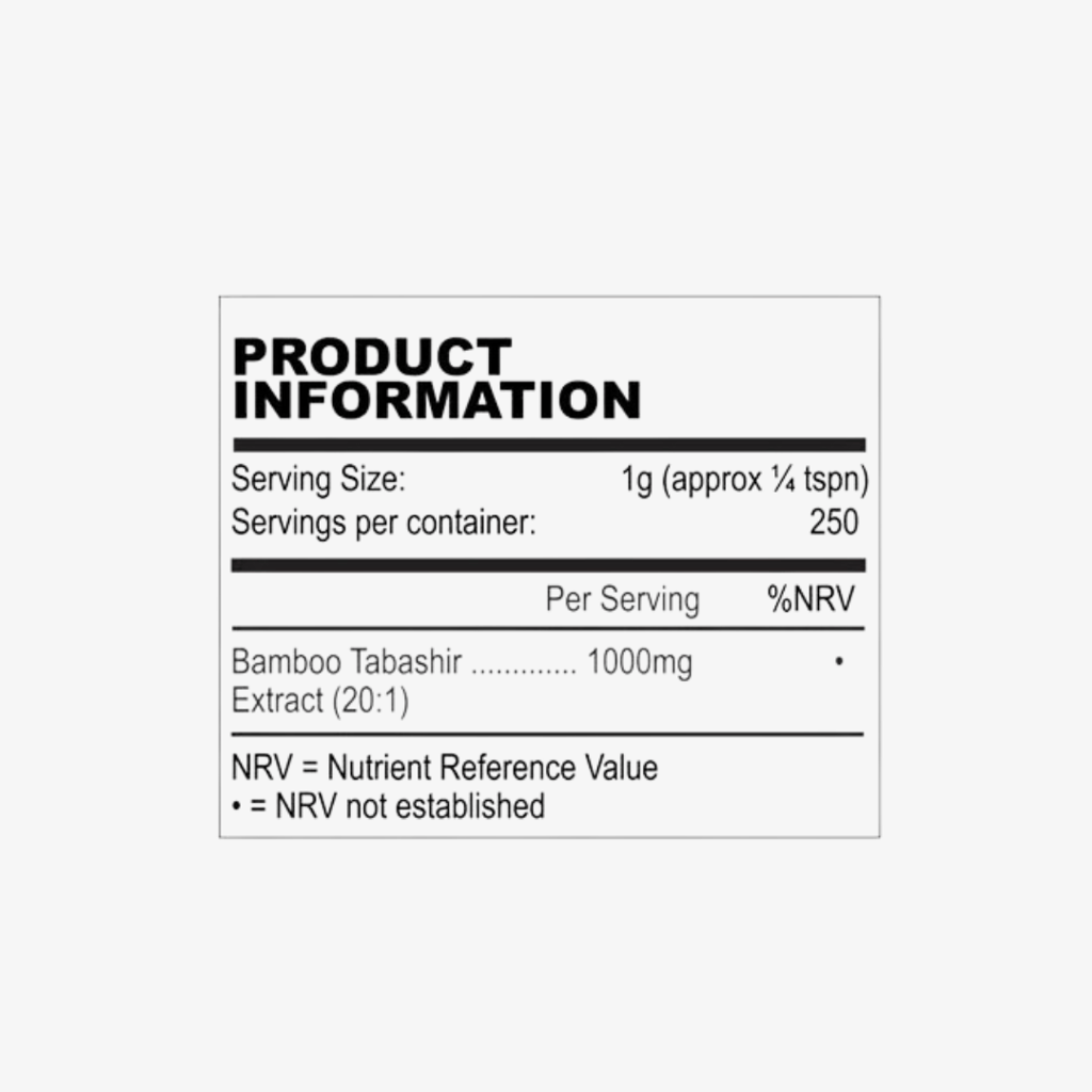 Bamboo Tabashir Extract - Image 2
