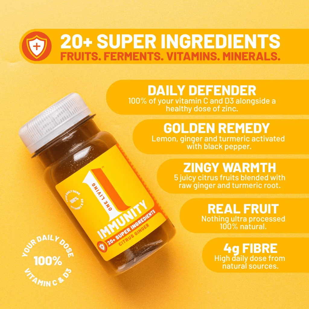 Immunity Shot - Citrus Ginger - 8 pack - Image 3