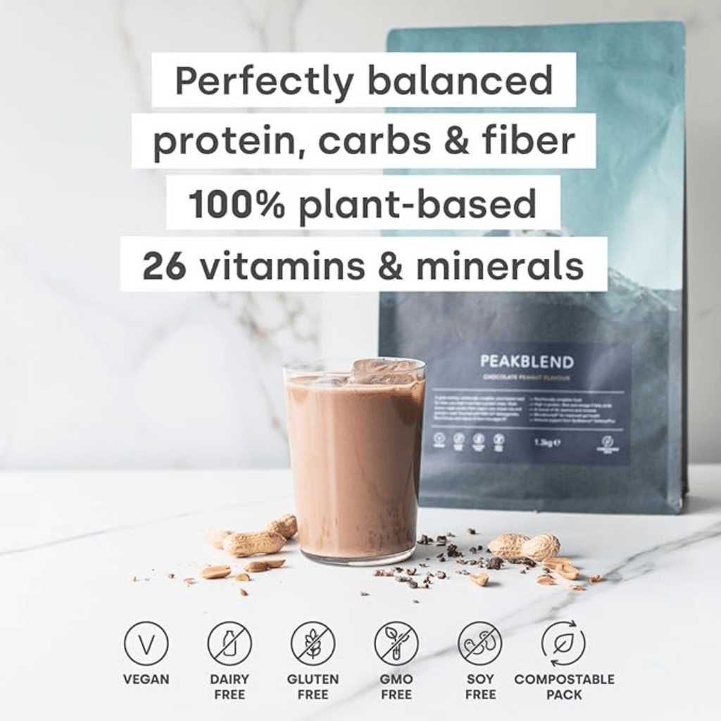 Peakblend - Vegan Meal Replacement - Chocolate Peanut - Image 5